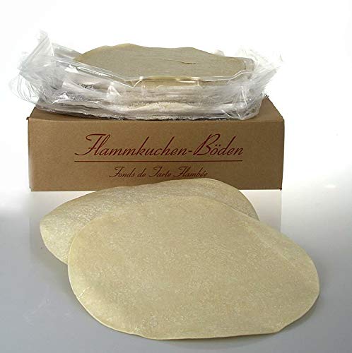 Flammkuchenteigboden, rund, ca. ø 30cm, TK, 6 kg, 50 St