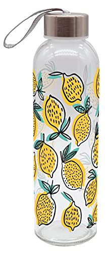 infinite by GEDA LABELS (INFKH) Gourde citron en verre 500 ml