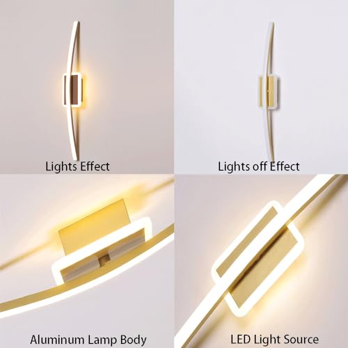 Applique Murale LED GYORI Éclairage Variable Anti-Éblouissement pour Miroir et Lit - 7