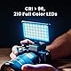 Lume Cube - LED-Licht RGB Panel Go - einstellbares Panel Go - intelligentes LCD-Display - Foto-Video-Beleuchtung - Lange Batterielebensdauer - einstellbare Farbtemperatur von 3200 bis 5600K