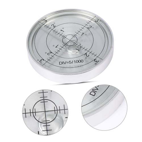Nivel de Burbuja Circular WOONEKY de Acero Inoxidable para Topografía 8