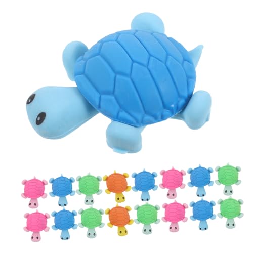 Gommes tortue mignonnes pour enfants : lot de 36 fournitures scolaires et fantaisie