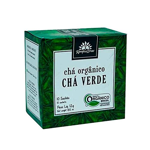 Chá Verde Orgânico 10 Sachês Kampo de Ervas