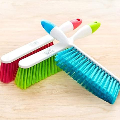Uooker Counter Duster Bed Sheets Debris Cleaning Brush Cleaning Brush Soft Bristle Desk Sofa Duster Small Particles Hair Remover 3PCS (Random Color) Cover