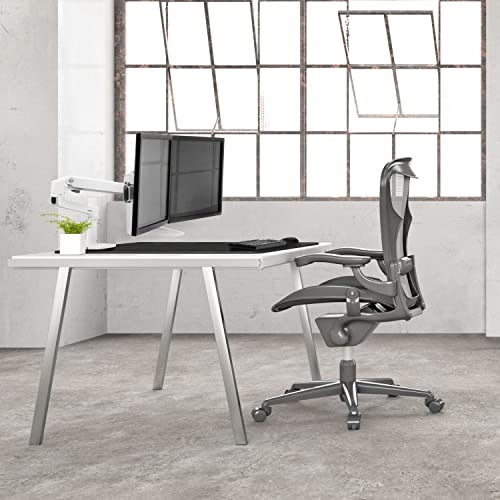 Bras LX Ergotron support double écran 25 pouces VESA bureau - 7