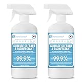 Hypochlorous Acid Spray Cleaning Solution, Made in Canada, Hospital Grade Disinfectant Spray, All-Purpose Sanitizer & Deodorizer, Eliminate Viruses Including Norovirus (2 Pack - 2 x 500ml)