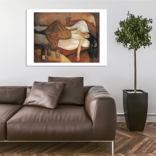 Affiche Edvard Munch The Day After décoration murale chambre et bureau