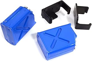 Integy RC Model C31200BLUE Realistic Jerry Can Kerosene Tank (2) w/ Bracket for 1/10 Scale Rock Crawler