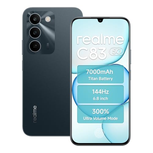 realme C83 5G Smartphone 7000mAh Titan Battery Dimensity 6300 Pro...