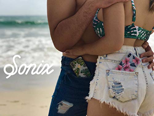 Sonix Bahamas Case [Drop Test Certified] Protective Clear Palm Leaf Case For Apple Iphone 6, Iphone 7, Iphone 8, Iphone Se #TOP5