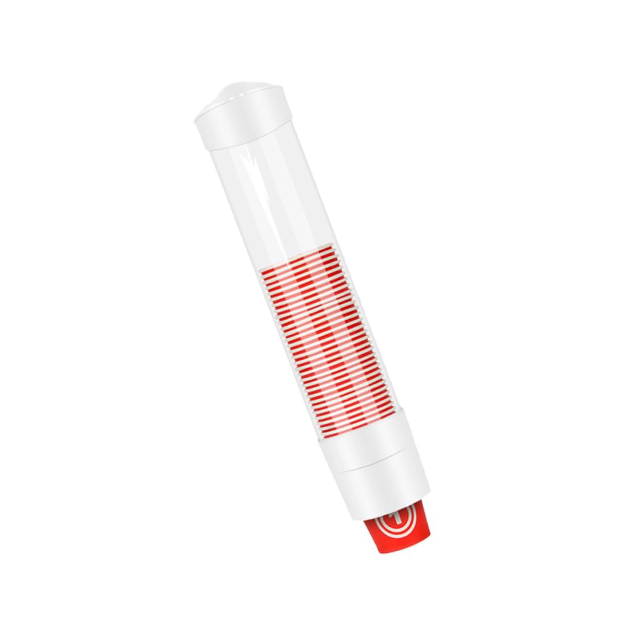 Unomor Automatic Beverage Cup Holder Wall Mounted Paper Cup Rack Dispenser Pull Easy Refill