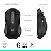 Logitech Wireless Mouse Signature M650 - Small to Medium Sized Hands, Right Handed, 2-Year Battery, Silent Clicks, Customizable Buttons, Bluetooth, PC/Mac?Chromebook - Black