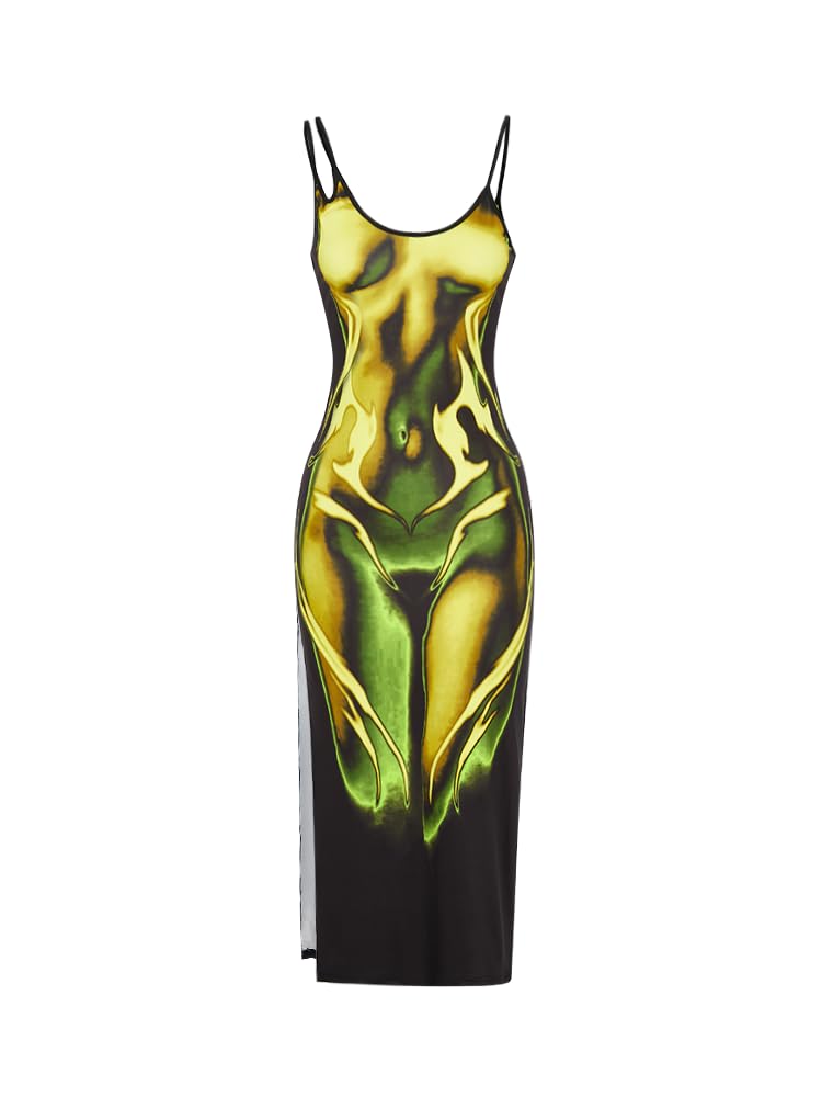 パーティードレス Printed Fil Coupe Cape Dress GUCCI Printed Fil Coupe Cape Dress | runwaycatalog | REVERSIBLE