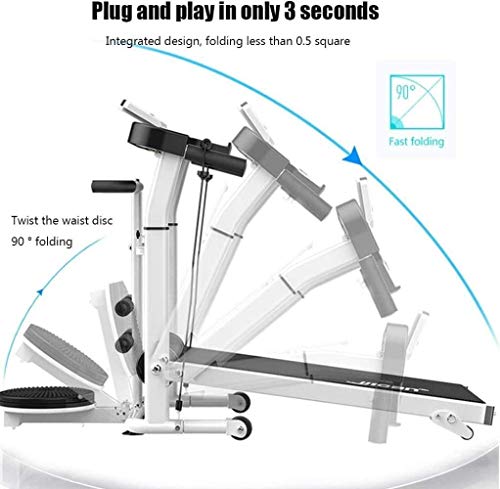 Caminadora mecánica plegable para uso doméstico miniatura 2