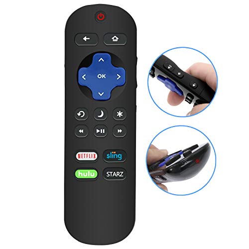 New LC-RCRUS-18 IR Remote Control LCRCRUS18 fit for Sharp Roku LCD LED TV
