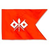 Fyon Custom Signal Corps Guidon flag US Military Guidons Personalize Flags Double sided 3ply 20x27inch Banner