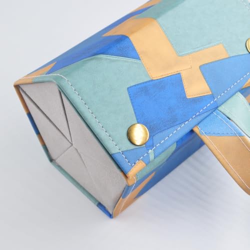 Image of Kenpal Sunglasses Storage Organizer Holder Foldable Travel Case with 5 Slot Compartments for Multiple Glasses