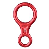 YAPJEB 35 kN Figure 8 Descender Climbing Rescue Gear Heavy Duty Belay Device Rappel Rigging Device Downhill...