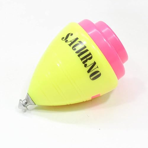 Miniatura 1 de Trompo Space Saturno - Tapa giratoria de punta fija (azul morado)