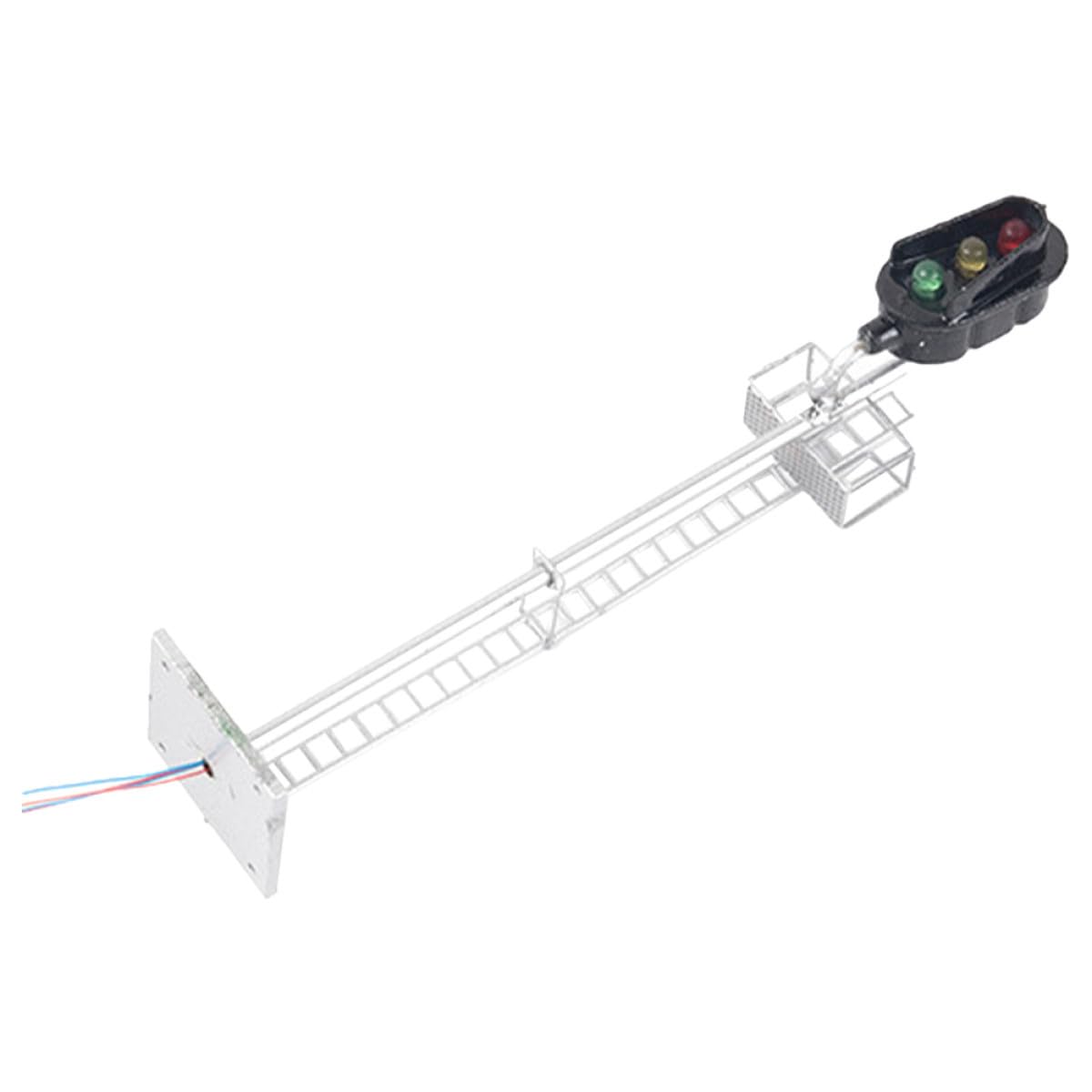 STOBOK 5pezzi Semaforico Per Modellini Treni Accessorio Decorativo Per e Realistico Per Scene Ferroviarie e Architettoniche