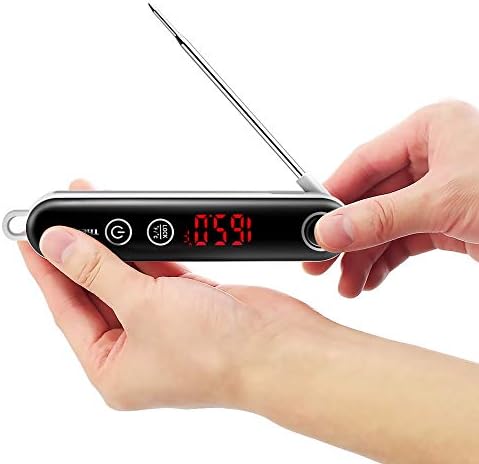 ThermoPro TP18S Thermocouple Ultra Fast Digital Meat Thermometer with Instant Read Thermometer for Kitchen Cooking Food Candy Thermometer for BBQ Grill Smoker