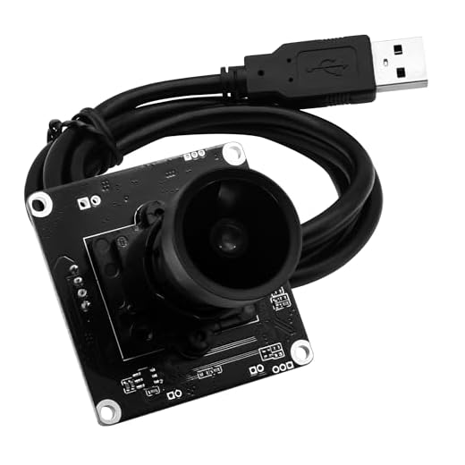Svpro Modulo fotocamera USB 1080P Low Light 0.0001 Lux Starlight Webcam Board, obiettivo M16, F1.6, grandangolo 110 gradi senza distorsione, USB Plug & Play per Windows, Linux, Android, MacOS