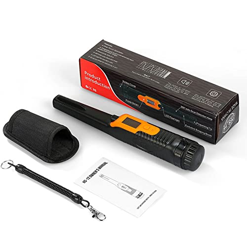 Pinpointer détecteur de métaux portable avec sonde de précision pour localiser l'or