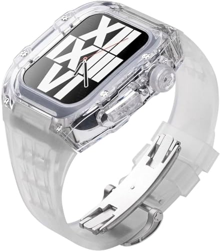 CEKGDB X͓vP[X + o[vXgbvCLbgAApple Watch ohEg 8 7 6 5 4 SE 44 ~[g 45 ~[g 49 ~[g DIY AbvO[hp(Style25,49MM)