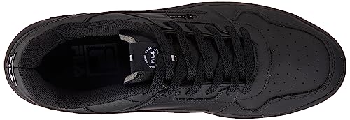 Tenis Fila Acd Classic Masculino,Preto/Branco/Prata,42