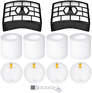 Ax950ukt Filter Replacement for Shark Rotator Powered Lift-Away AX950uk AZ950uk AZ950ukt NV650 NV650W NV651 NV652 NV750 NV751 NV752 NV753 NV831 NV835 AX950 AX951 AX952 Filters, Part # XFF650 & XHF650