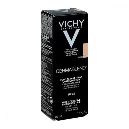 Vichy Dermablend Make Up 25 - Maquillaje, 30 ml