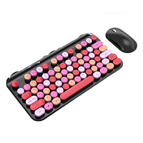 Clavier sans Fil de Jeu mécanique USB avec souris 1600DPI ordinateur portable