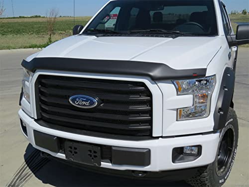 EGR 302865 Superguard Hood Guard, Matte Black Finish, Compatible with Select Ram 2500 and 3500 Models