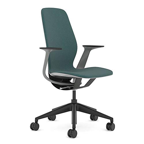 �y���K�A���i�z �X�`�[���P�[�X Steelcase �V���N SILQ �I�t�B�X�`�F�A �A�b�p�[�o�b�N�V�F�� �v���`�i�\���b�h �G�������h 435128
