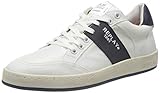 Herausnehmbare Innensohle Replay Herren Blog - FERN Sneaker, Mehrfarbig (White Navy 122), 42 EU