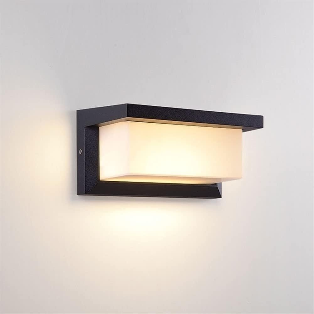 Applique solaire extérieure noire IP65 pour sécuriser votre cour