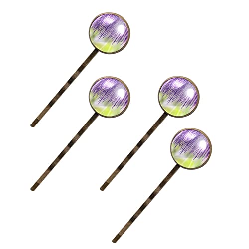 Barrettes à cheveux glycine violette pour dompter vos mèches rebelles avec style