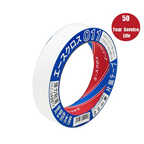 Drift Maniac Cinta impermeable blanca para fugas, cinta hermética, 20 m japonesa, blanco