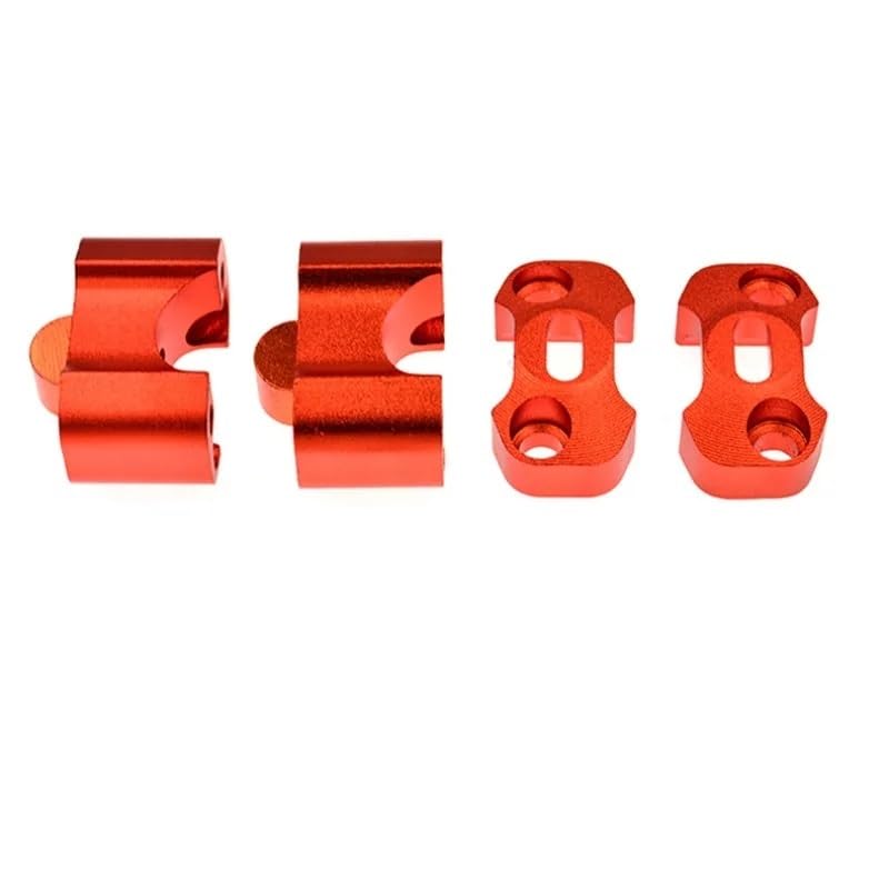 Riser guidon 28 mm en aluminium CNC : rehausseurs de moto universels haute précision