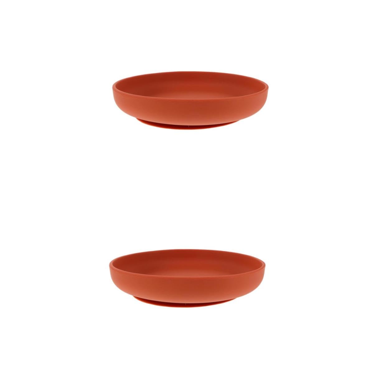 2 Piezas Plato Antideslizante con Base de Succión de Silicona para Adultos y Resistente Caídas Diseño Seguro para Alimentación Independiente de Personas Mayores y Discapacitadas