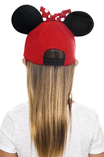 Disney Minnie Mouse Girls Youth Ears Cap, Red4