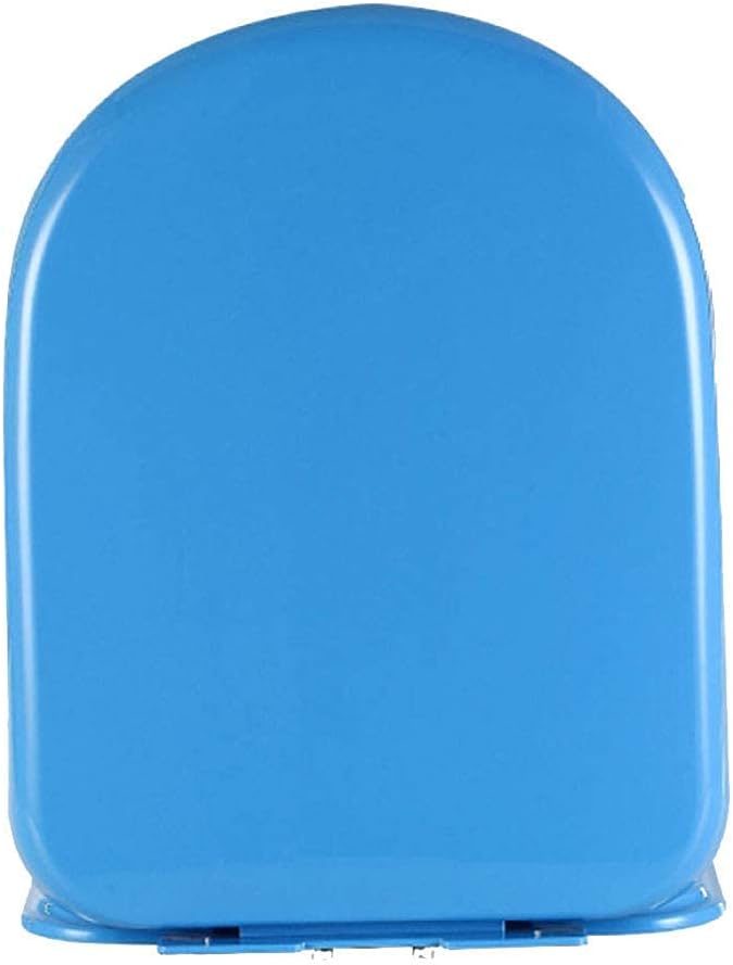 Toilet Lid Thicken General Purpose Old Fashioned VUO Type Pp Board Toilet Seat Cover, Multiple Colors, Blue-U (Blue U)