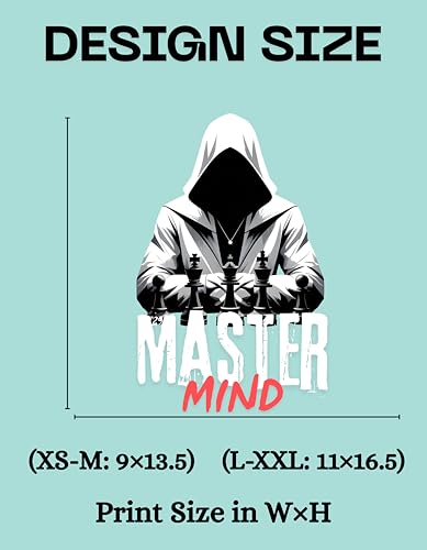 Image of Mastermind Printed T-Shirt for Men | 180 GSM Cotton Blend Men's Tshirt | Regular Fit Half Sleeve Round Neck Printed t-Shirt | Graphic T-Shirt for Men