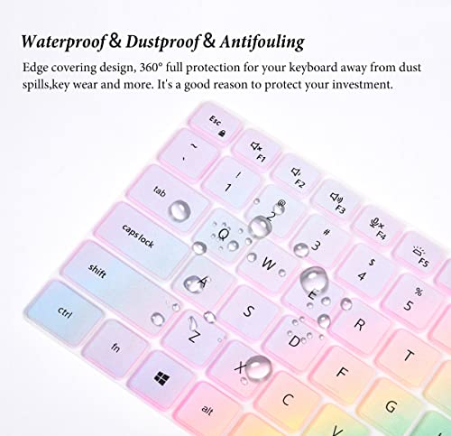 Keyboard Cover for 14\" Dell Latitude 7440 7430 7420 7410 /Dell Latitude 5420 5430 5431 5440/Dell Latitude 9420 9430 9440,15.6\" Dell Latitude 7520/Dell Latitude 9510 9520 Keyboard Skin - Thumbnail 6