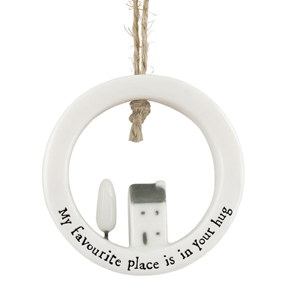 That's Crackers! My Favourite Place is in Your Hug | Ceramic Ornament | Cracker Filler | Mini Gift