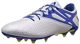 adidas adidas Messi15.2 FG/AG, Botas de fútbol para Hombre, Blanco/Azul/Negro, 42 EU