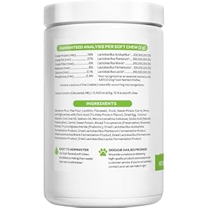 Doggie Dailies Probiotics for Dogs Advanced Dog Probiotics with Prebiotics Promotes Digestive Health Supports Immune System and Overall Health duck  Cucciolini Doodles Doggie dailies probiotics for dogs advanced dog probiotics with prebiotics promotes digestive health supports immune system and overall health duck   cucciolini doodles