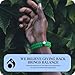 Lokai Silicone Beaded Bracelet for Environment Cause - Medium, 6.5 Inch Circumference - Jewelry Fashion Bracelet Slides-On for Comfortable Fit for Men & Women