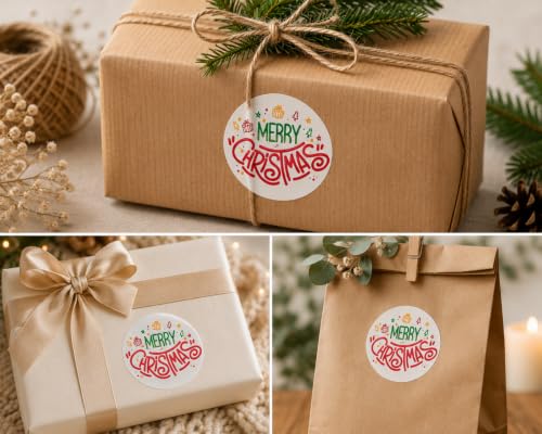 Image of Vinyl Stickers for Laptop- 5 Sheets A3 Premium Laminated Relatable Aesthetic Christmas Label Stickers, Gen-Z Vibes, Waterproof, Reusable, No Residue - for Laptops, Journals, Scrapbooks