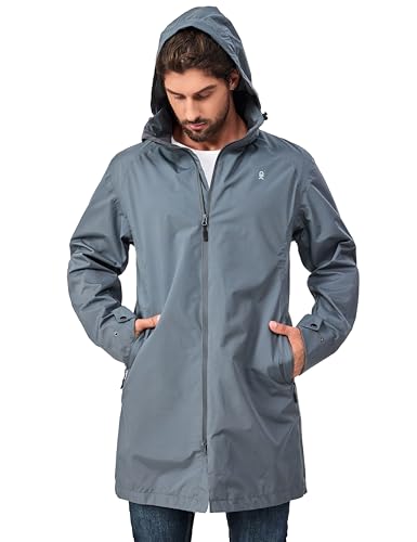 Veste de pluie homme contre le vent et l'eau veste légère pour rester au sec - 5